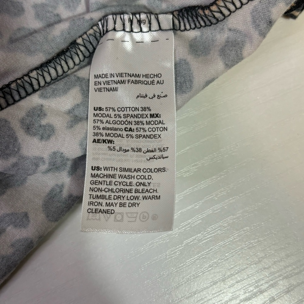Soma Super Soft Animal Print Night Gown Size XXL - Picture 7 of 8